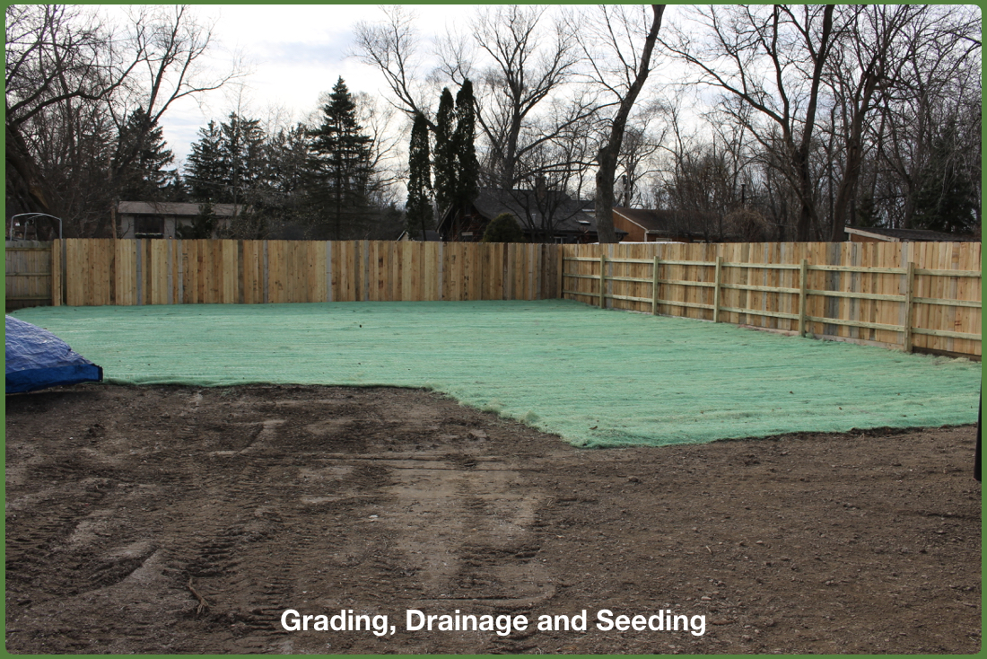 Yard Excavation and Grading