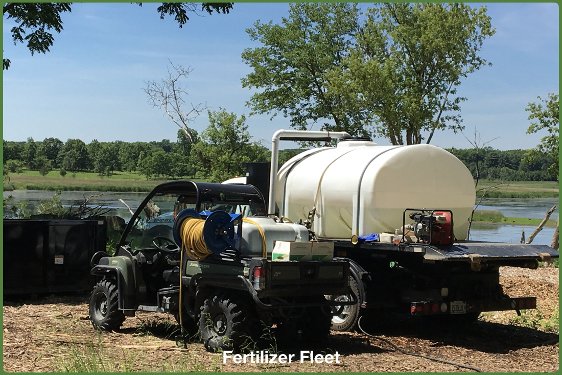 Herbicide Application Truck Fleet